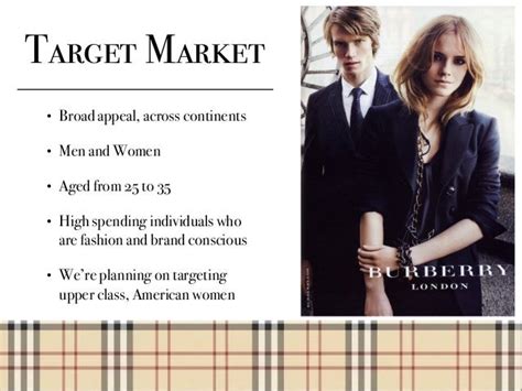 burberry target customers|burberry brand marketing strategy.